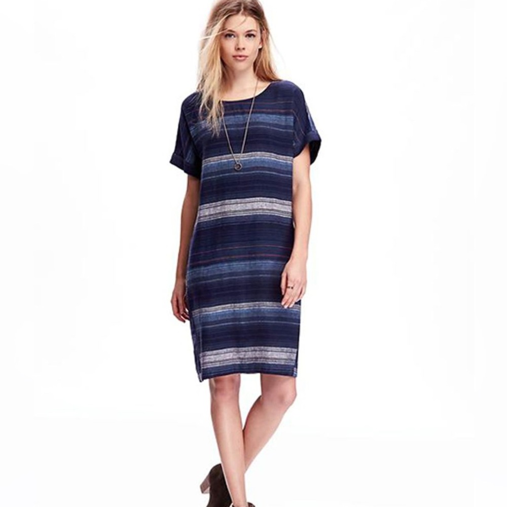 Old Navy linen blend cocoon dress